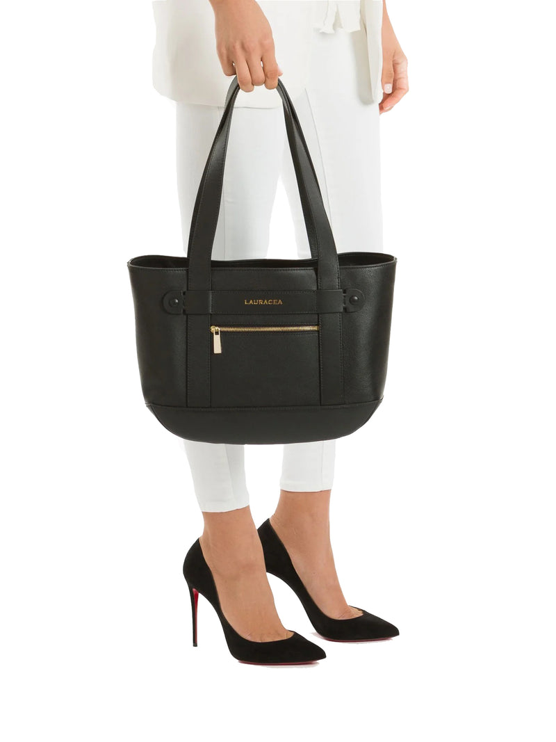 PETITE TOTE - BLACK